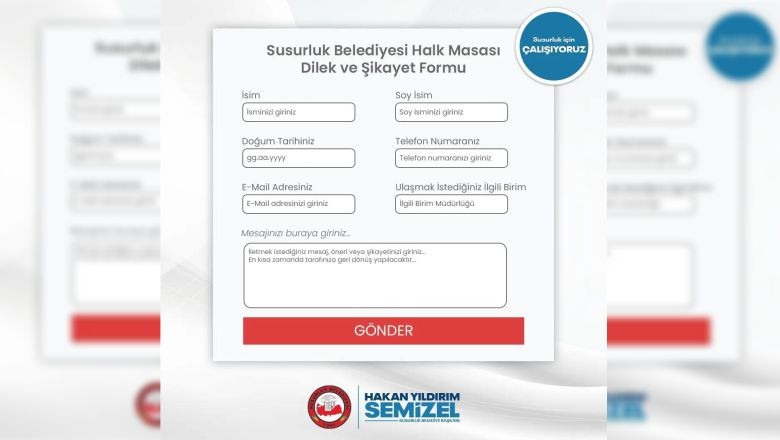 Başkan Semizel'den Gelen Şikayetlere Teknolojik Çözüm