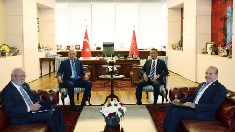Erdoğan Ve Özel Görüşmesi Sona Erdi
