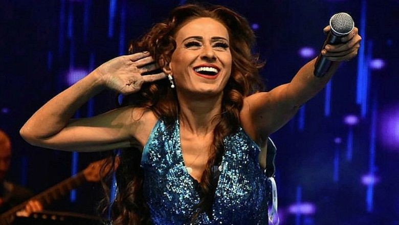 Yıldız Tilbe konserin'de mezar kavgası