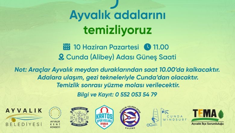 Ayvalık Halkı Adalar İçin Buluşuyor