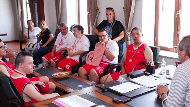 Ayvalık'ta Özel Çocuklara Özel Olimpiyat