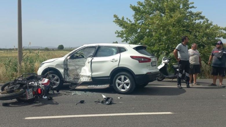 Ayvalık'ta Trafik Kazası! Bir Can Kaybı Bir Yaralı