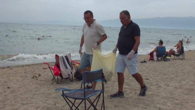 Burhaniye Plajında Doğa İçin Mücadele