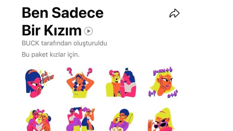 WhatsApp'tan Kızlar İçin Özel Çıkartma Paketi Yayınlandı!