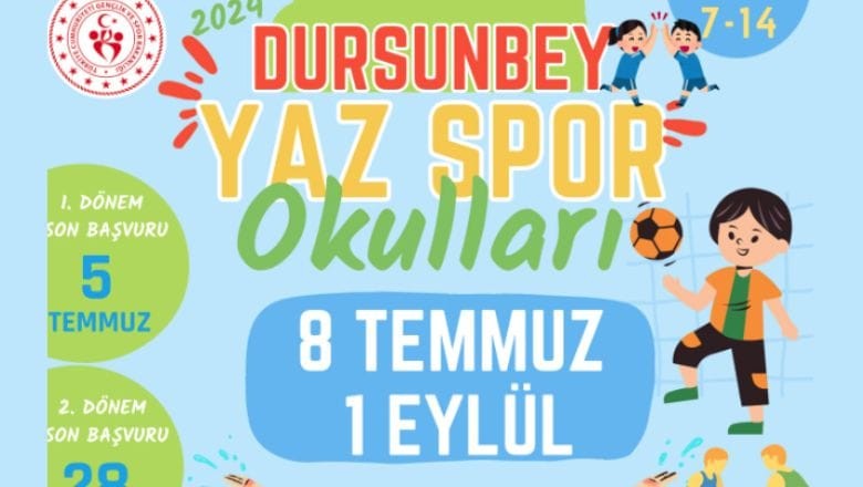 Yaz Okulları Dursunbey'de Start Veriyor!