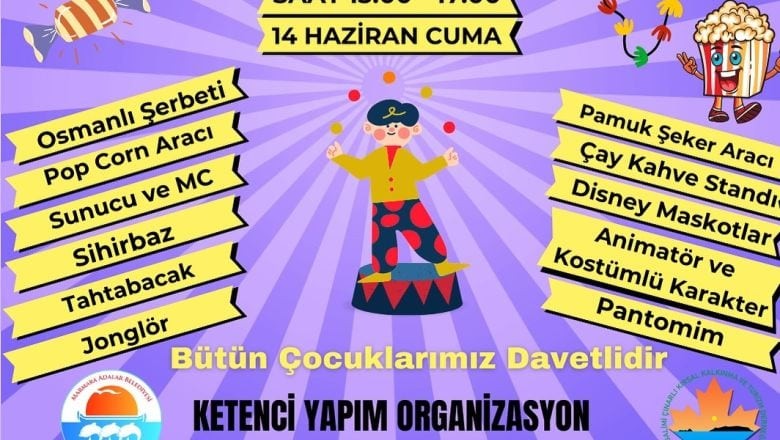 Marmara Adalar Belediyesi'nden Karne Şenliği