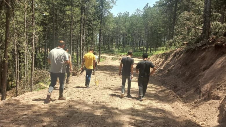 Bigadiç ve Sındırgı'da Yeni Orman Yolları Hizmete Alındı