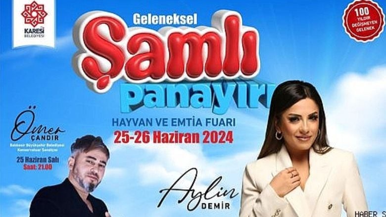 Balıkesir'de Asırlık Gelenek Şamlı Panayırı Başlıyor!