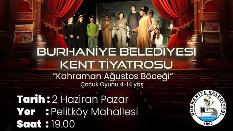 Tiyatroseverler Bugün Burhaniye'de Buluşacak!