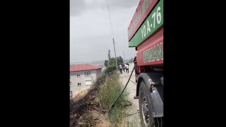 Toki'deki Yangın Bigadiç Kalesine Sıçradı!