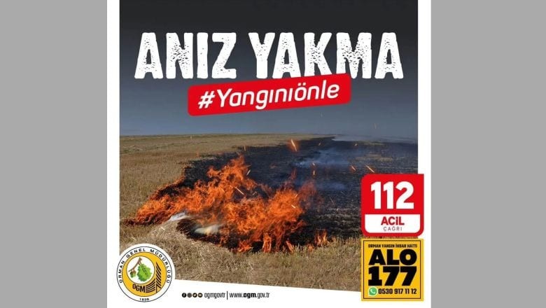 Balıkesir Orman Bölge'den Uyarı! Kıvılcımın Tehlikesi