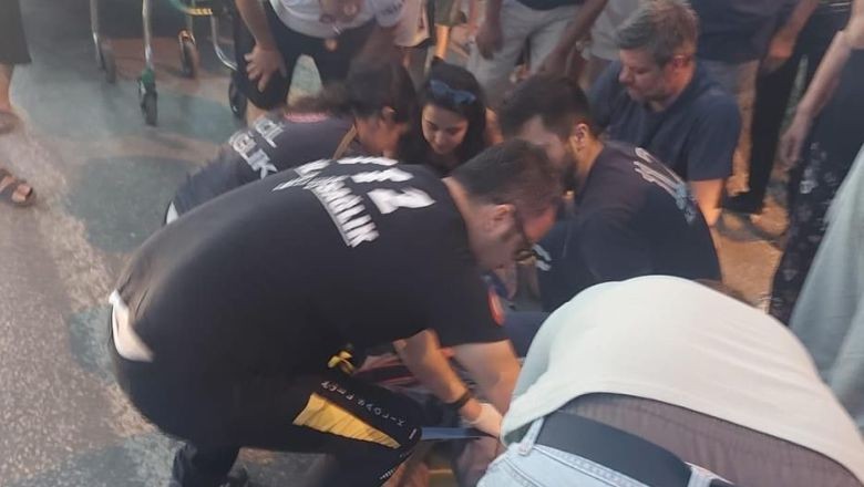 15 Yaşındaki Genç Scooterla Yaya Çarptı