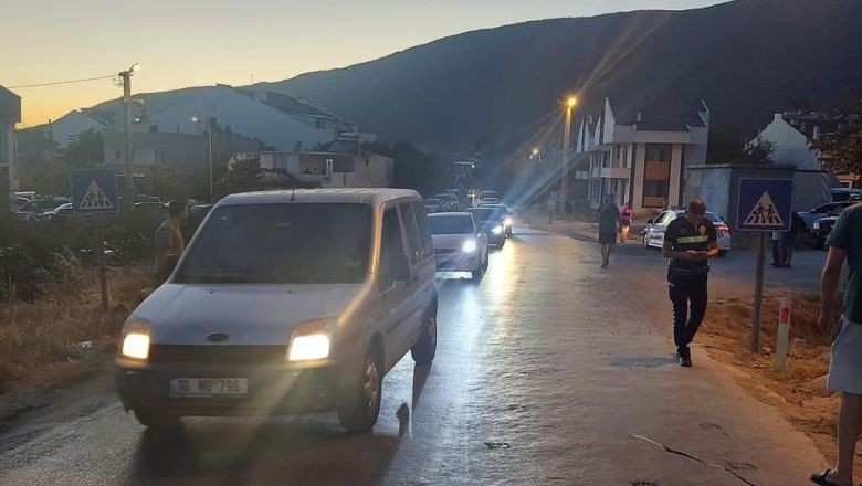 15 Yaşındaki Genç Scooterla Yaya Çarptı