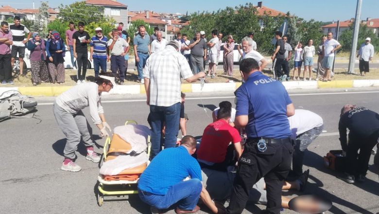 Alkollü Sürücü Dehşet Saçtı: 1’i Çocuk 3 Kişi Yaralandı