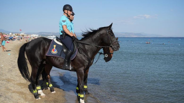 Ayvalık’ta Atlı Jandarma Görevde