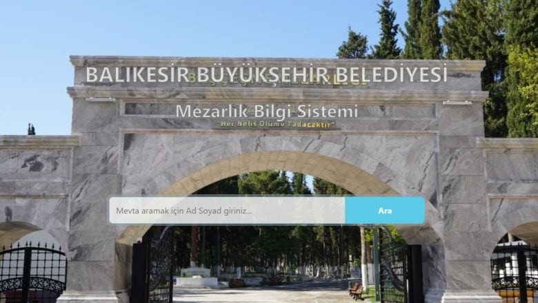 Balıkesir'de 2 Gündür Kimse Ölmüyor