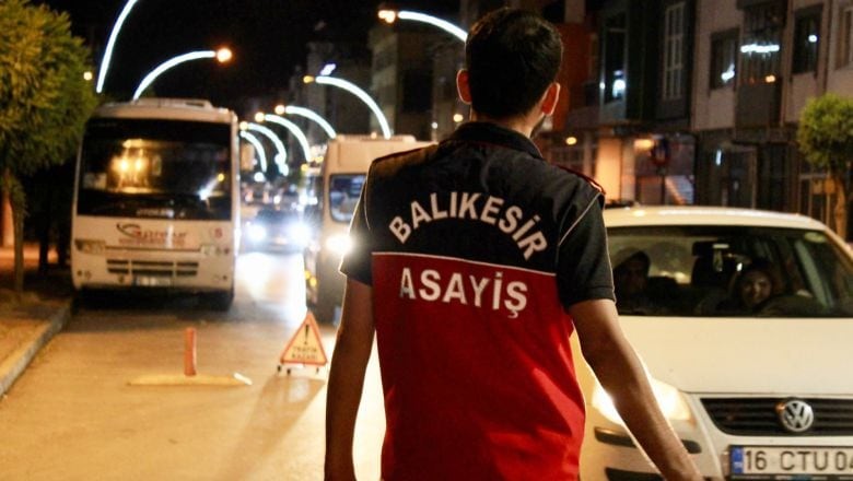 Balıkesir'de Güvenlik Harekatı!