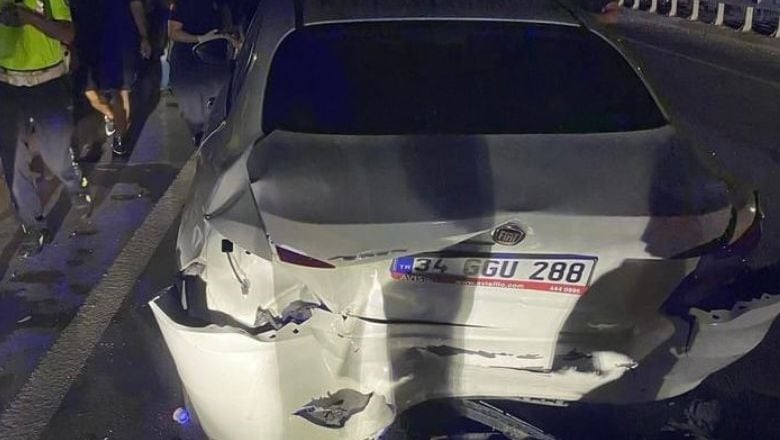 Bandırma'da Feci Kaza! 8 Araç Birbirine Girdi