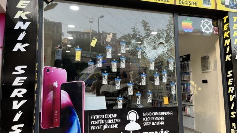 Bandırma'da Taşlı Kavga!