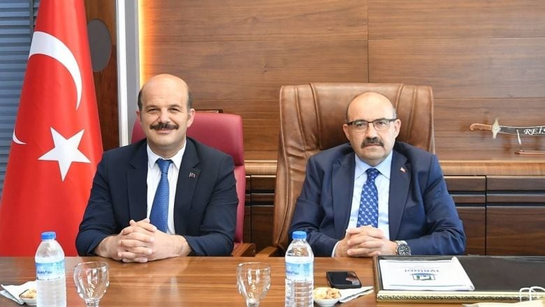 Başkan Lapanta Vali Ustaoğlu'nu Ağırladı