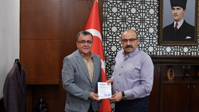 Başkan Şehirli Yeni Projesini Vali Ustaoğlu İle Paylaştı