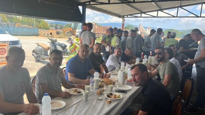 Başkan Semizel'den Moral Yemeği
