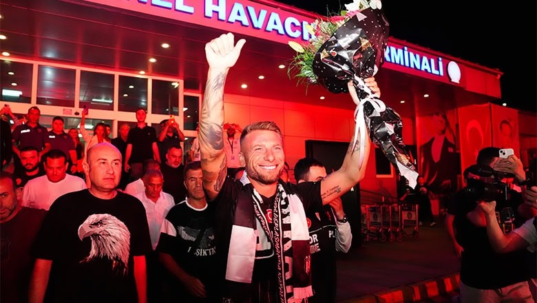 Ciro Immobile Beşiktaş'ta! İtalyan Golcü İstanbul'a Geldi Ciro Immobile Beşiktaş'ta! İtalyan Golcü İstanbul'a Geldi