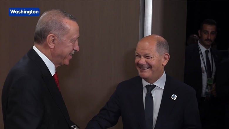 Erdoğan, Almanya Başbakanı Scholz ile Görüştü Erdoğan, Almanya Başbakanı Scholz ile Görüştü