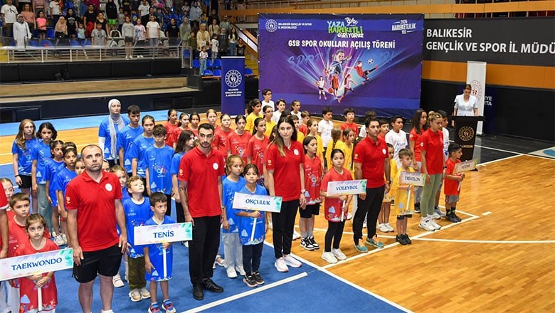 GSB Spor Okulları ve Gençlik Merkezi Yaz Okulları Başladı