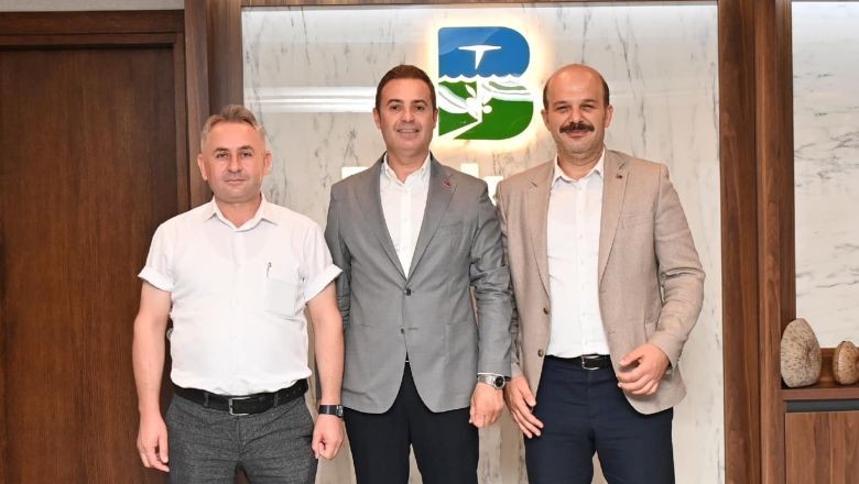 Önder Lapanta Ahmet Akın'la Görüştü