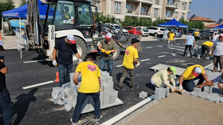 Sındırgı İmece Usulü İle Şehri Değiştiriyor
