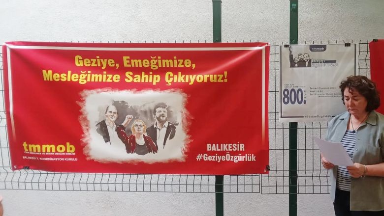 TMMOB: "Adalet İstiyoruz!"