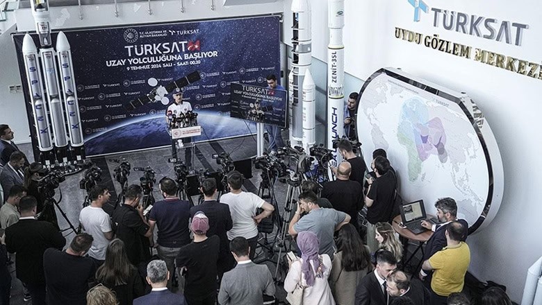 Türksat 6A'nın Fırlatılmasına Saatler Kaldı Türksat 6A'nın Fırlatılmasına Saatler Kaldı