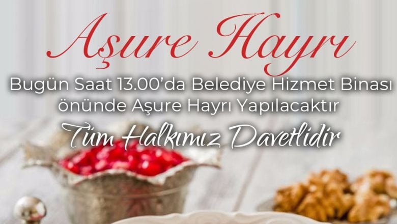 Burhaniyeliler Aşure Hayrında Buluşacak!