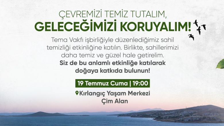 Ayvalık Bugün Temiz Bir Çevre İçin Toplanıyor!