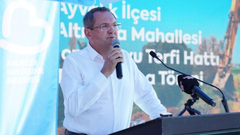 Ayvalık için Yeni İçme Suyu Terfi Hattı Yolda
