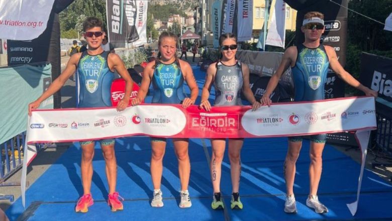 Balıkesir Triatlon Türkiye Kupası'nda Zirvede