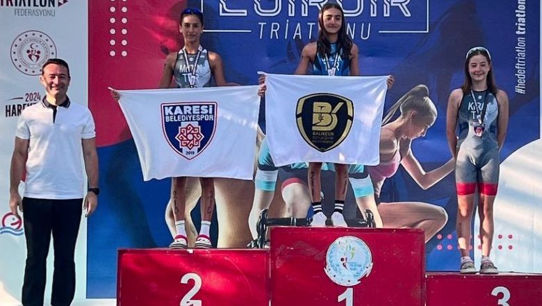 Balıkesir Triatlon Türkiye Kupası'nda Zirvede