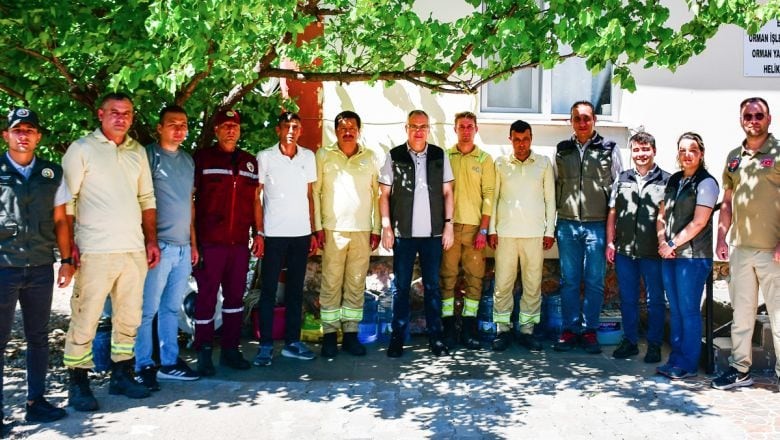Balıkesir Orman Deposundaki Ateş Savaşçılarına Destek