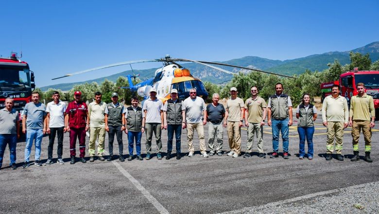 Balıkesir Orman Deposundaki Ateş Savaşçılarına Destek