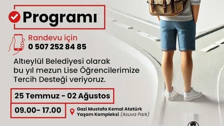 Balıkesir'de Lise Mezunlarına Tercih Desteği