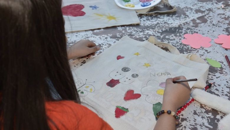 Balıkesir'de Anne ve Çocuklar Yaratıcıklarını Konuşturdu