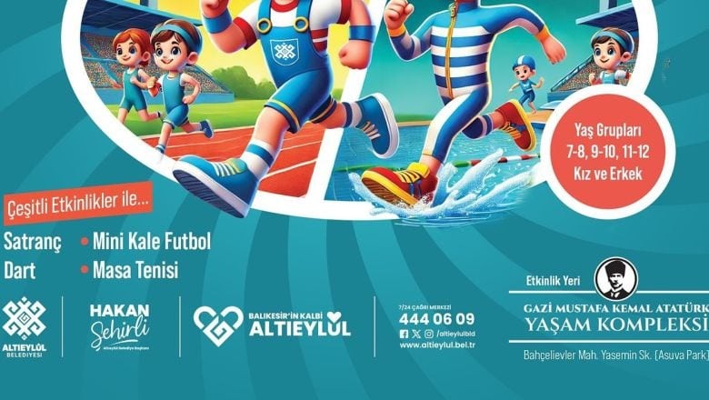 Çocuklara Özel Aquatlon 13 Temmuz'da Başlıyor!