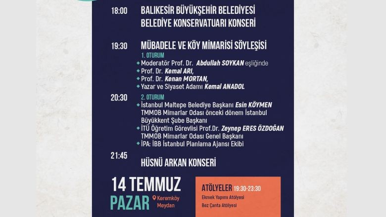 Gömeç Festival Açılışını Gerçekleştirdi!