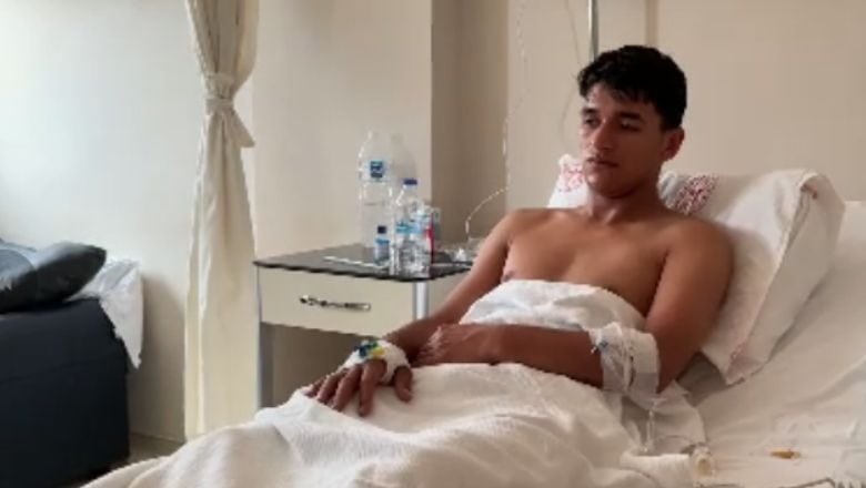 Boynundan Giren Kurşun Ağzında Kaldı!