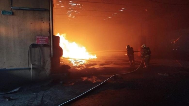 Ayvalık Pirina Fabrikasında Kazan Patladı: Yangın Başladı