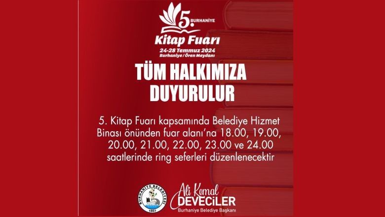 Burhaniye'de Saat Başı Ring Seferleri Başlıyor!