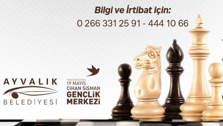 Ayvalık'ta Satranç Kursları İçin Kayıtlar Başladı
