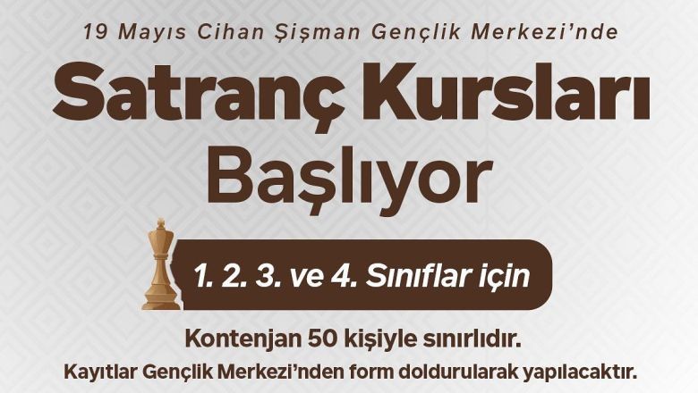 Ayvalık'ta Satranç Kursları İçin Kayıtlar Başladı