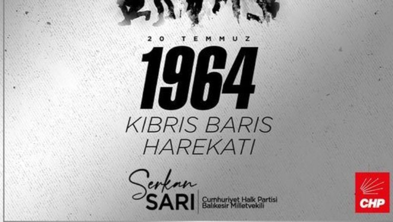 Vekil Sarı'dan Kıbrıs Barış Harekatı Mesajı